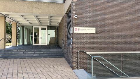 Outside of the Law School Clinic entrance