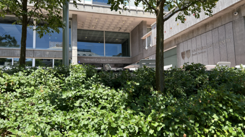 Outside of the Smith Campus Center